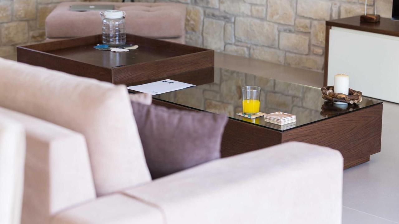 Villa Emilia I Luxury, Amazing Seaview, Next To The Town Kissamos Ngoại thất bức ảnh